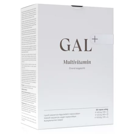 GAL+ Multivitamin 30 napos adag ÚJ 23,4g+45,5g+151,8g