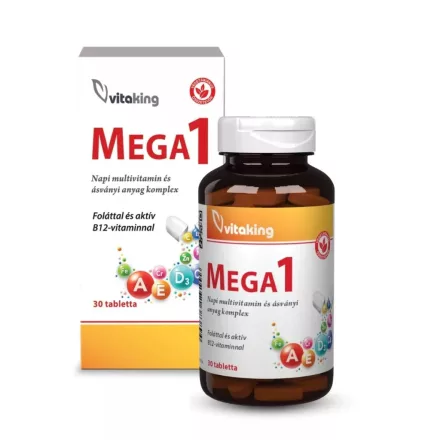 Vitaking Mega1 multivitamin (30) tabletta