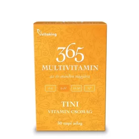 Vitaking 365 Tini Multivitamin csomag 30 napi adag