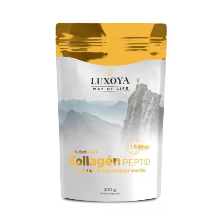 Luxoya Valódi Gyümölcsdarabos Kollagén Kékáfonya íz 300g