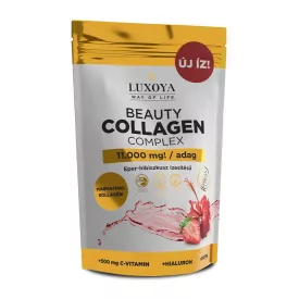   Luxoya Beauty Collagen Complex italpor Eper Hibiszkusz íz 300g
