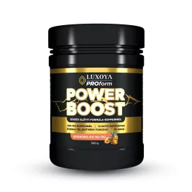   Luxoya Power Boost – Edzés Előtti Italpor - Barackos Ice Tea 300 g