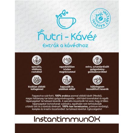 Nutri-Kávé instant kávéval InstantimmunOX 180g 