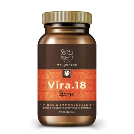 Myrobalan Vira.18 immunerősítő 60db gyógynövény komplex kapszula