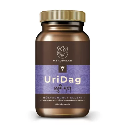 Myrobalan UriDag hólyaghurut elleni 60db gyógynövény komplex kapszula