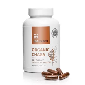 USA medical ORGANIC CHAGA gomba kivonat kapszula 60 db