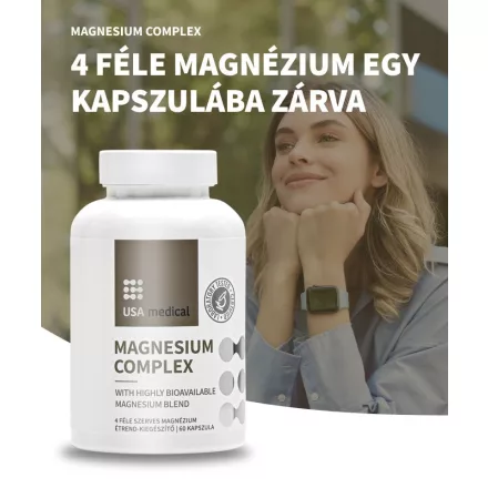 USA Medical Magnézium Komplex kapszula 60 db