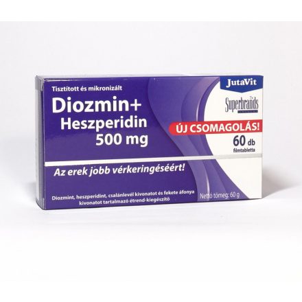 JutaVit Diozmin+ Heszperidin 60x500mg filmtabletta