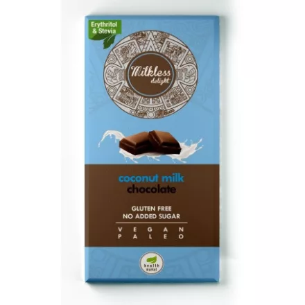 Health Market Milkless Delight kókusztejcsoki 80 g