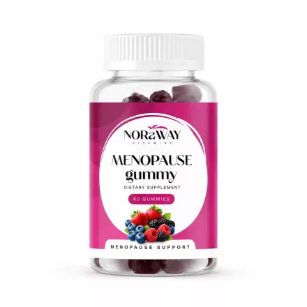 NORaWAY Menopause gummy 60db erdei gyümölcsös gumicukor, cukormentes