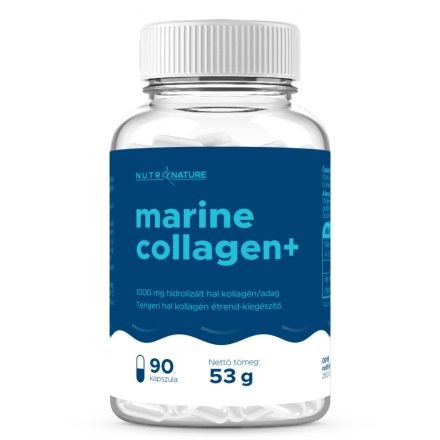 Nutri Nature Marine Collagen+ kapszula 90db