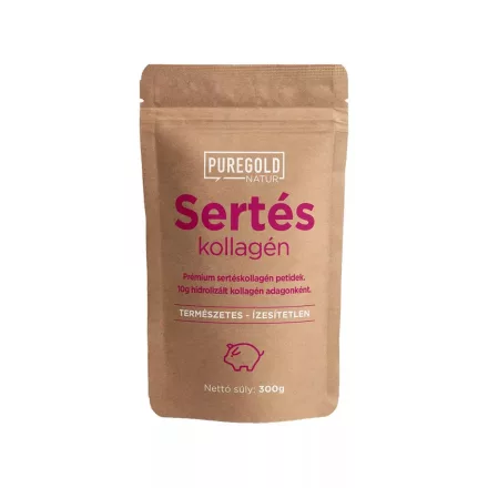 PureGold Natur Line Sertés kollagén italpor - Ízesítetlen 300g