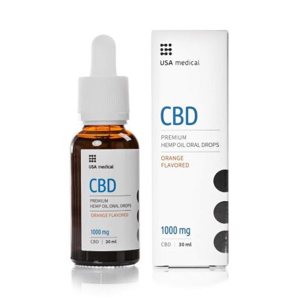 USA Medical CBD olaj 1000mg - 30ml