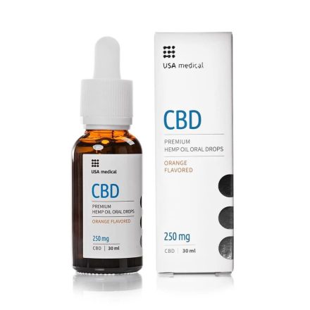 USA Medical CBD olaj 250mg - 30ml