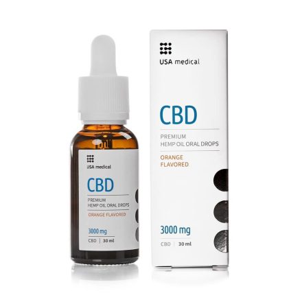 USA Medical CBD olaj 3000mg - 30ml