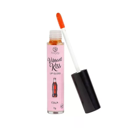 Lip Gloss Vibrant Kiss szájfény cola ízesítéssel