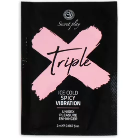 Monodosis Triple X uniszex élénkítő gél 2 ml