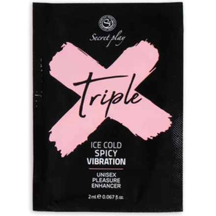 Monodosis Triple X uniszex élénkítő gél 2 ml