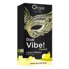 Dual Vibe! Kissable Liquid Vibrating Lemon Gin And Tonic