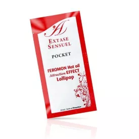   EXTASE SENSUAL - MASSZÁZSOLAJ HŐHATÁSÚ FEROMONOKKAL NYALÓKA 10 ML