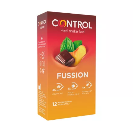 CONTROL - prémium fúziós óvszerek 12 db-os kiszerelésben