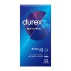 DUREX - TERMÉSZETES PLUSZ 12 DARAB