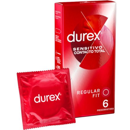 DUREX - ÉRZÉKENY ÉRINTKEZÉS ÖSSZESEN 6 DARAB