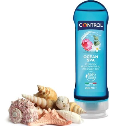 CONTROL - 2 AZ 1-BEN MASSZÁZS ÉS ÉLVEZET MEDITERRÁN TENGER 200ML