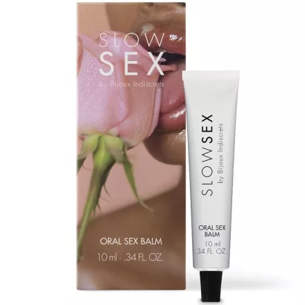 BIJOUX Slow Sex – érzéki ajakbalzsam orális élvezetekhez