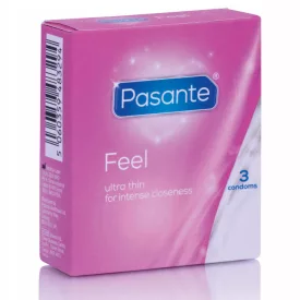 Pasante Sensitive – ultra vékony érzéki óvszer 3 db-os