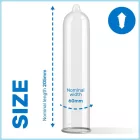 Pasante - prémium, king size óvszerek (3 db)
