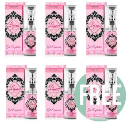 Liona by Moma - prémium folyékony vibráló gél 15 ml, 5+1 ajándék