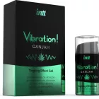 INTT - erőteljes vibráló gél intim élvezetekhez 15ml