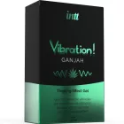 INTT - erőteljes vibráló gél intim élvezetekhez 15ml