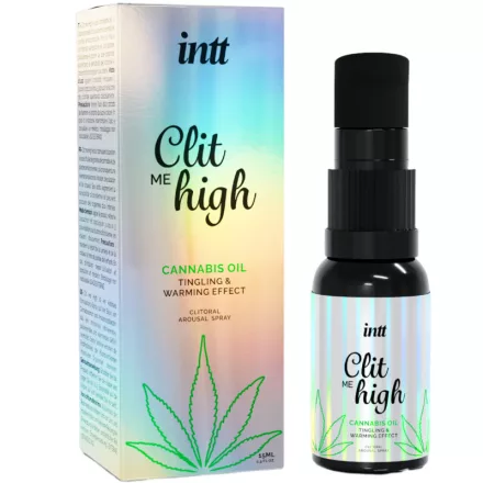 INTT Clit Me High – kannabisz olaj csiklóizgatáshoz 15 ml