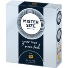 MISTER SIZE - ÓVSZER MÉRET M 53 MM (3 DB)