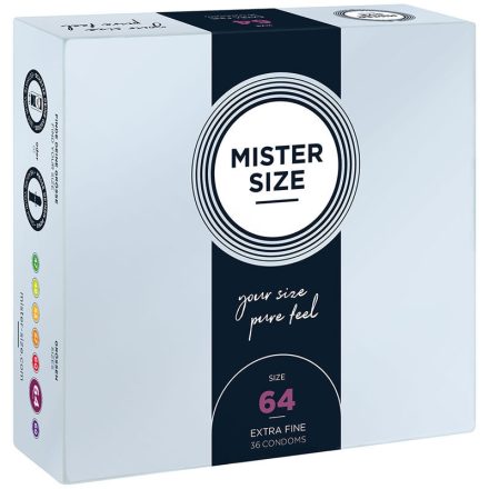 MISTER SIZE - ÓVSZER MÉRET XXL 64 MM (36 DB)