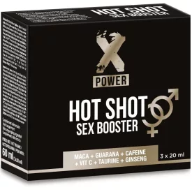 X POWER - forró szexuális vágyfokozó 3 x 20 ml