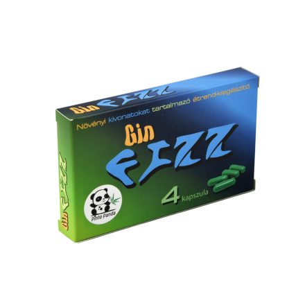 GIN FIZZ - 4 DB