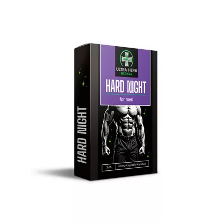 HARD NIGHT erős potencianövelő  - 6 DB
