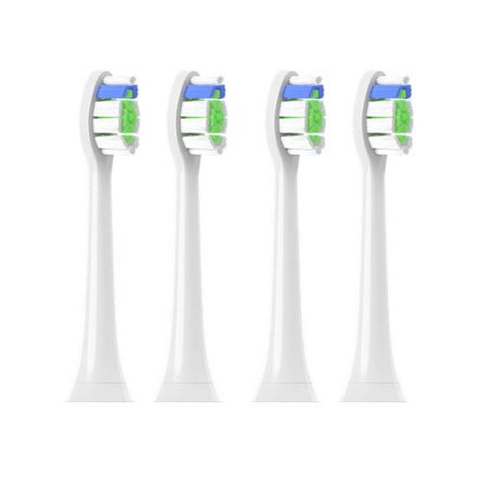 Fogkefefej Philips Sonicare elektromos fogkeféhez HX6064 - 4db - utángyártott, fehér