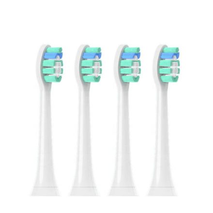 Fogkefefej Philips Sonicare elektromos fogkeféhez HX9024 - 4db - utángyártott, fehér