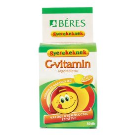BÉRES C-VITAMIN RÁGÓTABL. GYERMEK 30DB