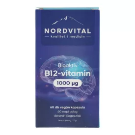 B12-Vitamin vegán kapszula1000 mcg - 60db