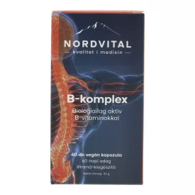 NORDVITAL B-komplex vegán kapaszula - 60db