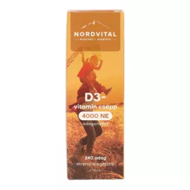 Nordvital D3-Vitamin csepp 30ml - 240 adag