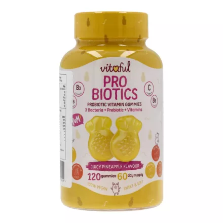 Vitaful vegán gumivitamin probiotikum 120db