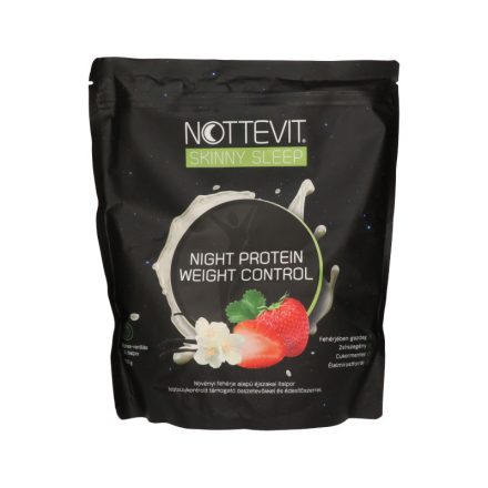 Nottevit Skinny Sleep Night Protein Weight Control - eper íz - 25adag