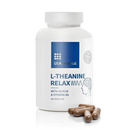 USA Medical L-theanine Relax kapszula 60 db