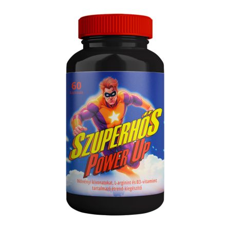 Szuperhős Power Up kúraszerú potencianövelő kapszula 60 DB